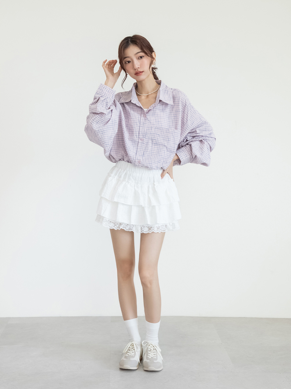 都市漫遊Q感軟墊德訓鞋 米白