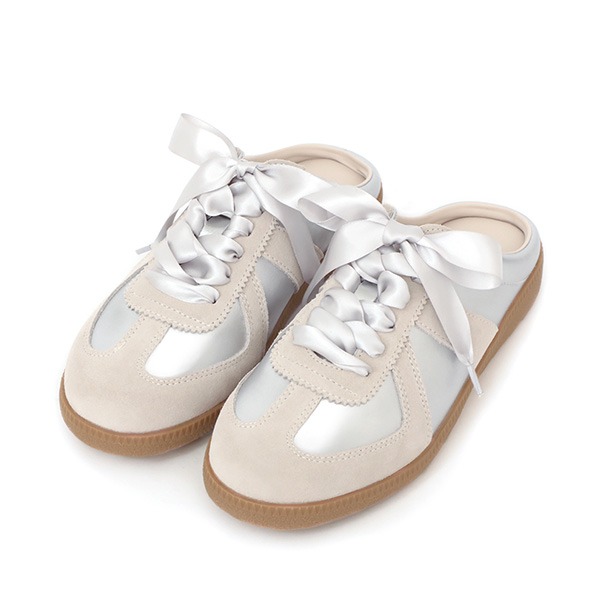 懶人福音軟Q彈德訓穆勒鞋 銀