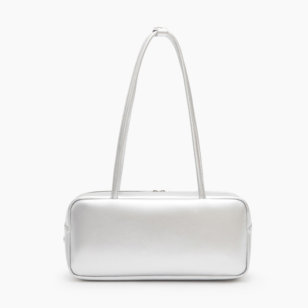 Square Shoulder Bag Silver