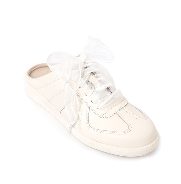 懶人福音軟Q彈德訓穆勒鞋 全白