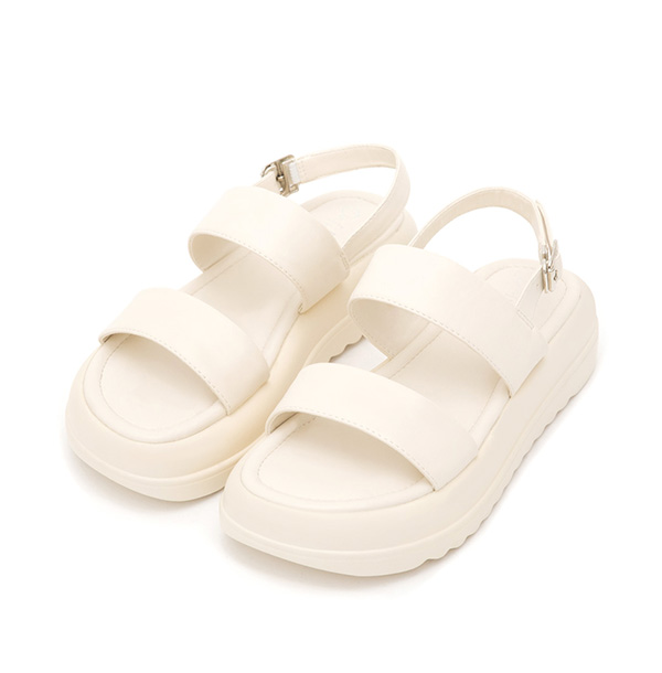 Lightweight One-Strap Sandals Beige