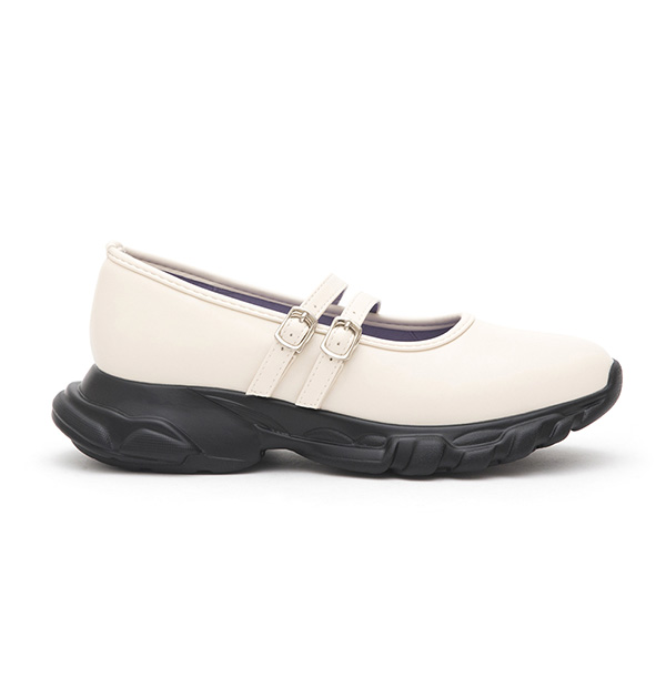 Mary Jane Functional Ballet Flats 米