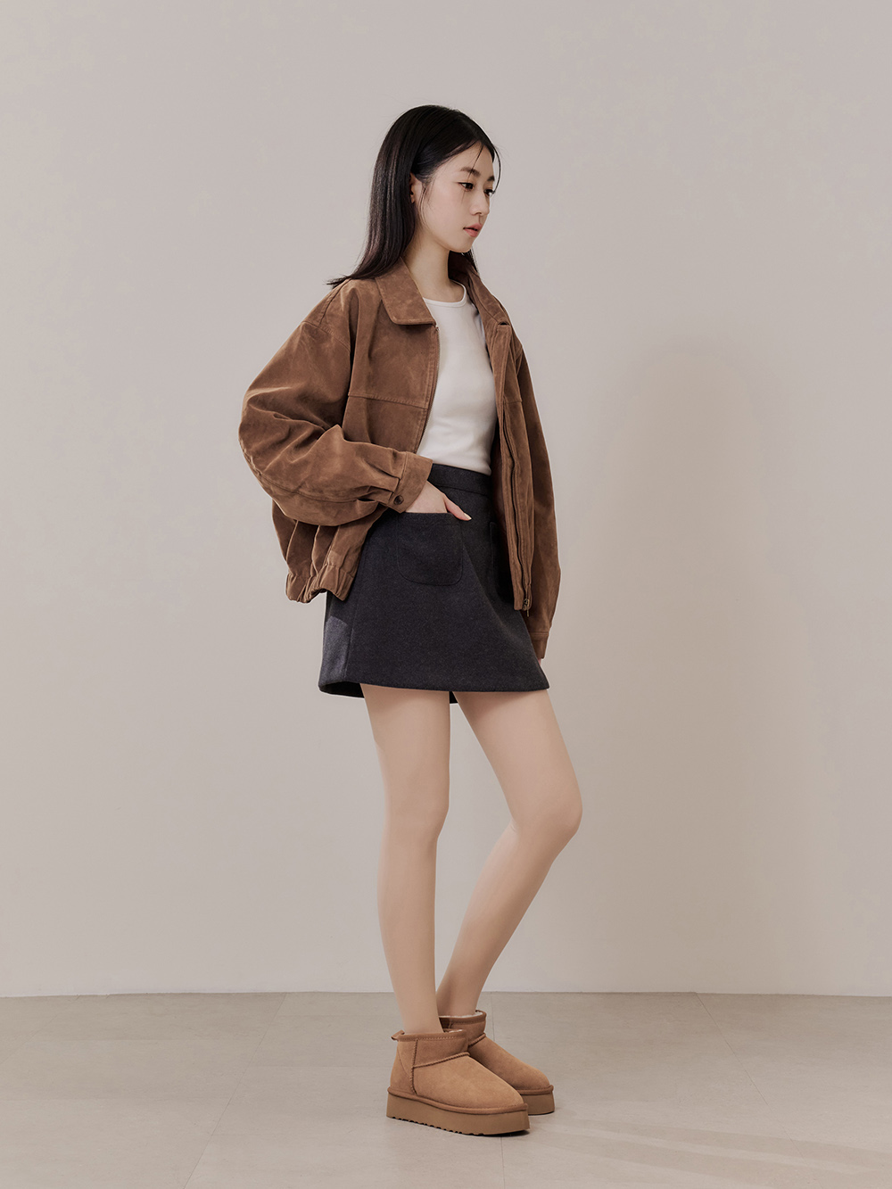 4D光腿神器裸膚感雙層絲襪 薄絨 自然膚