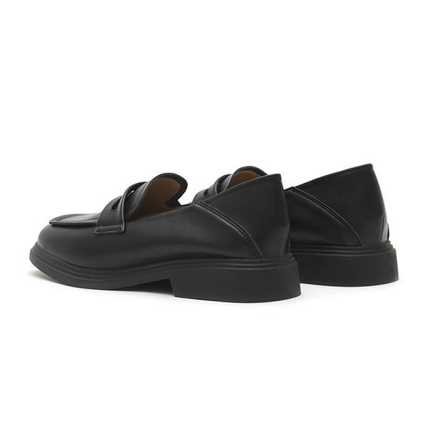 Comfy Soft Backless Loafers Black