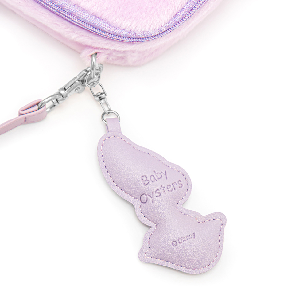 【Disney】牡蠣寶寶化妝包 紫