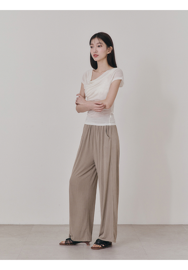 波希女神踩雲感編織低跟拖鞋 時尚黑
