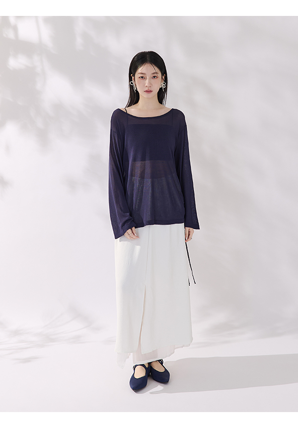 【3D零感雲織鞋】尖頭瑪莉珍鞋 皇家藍