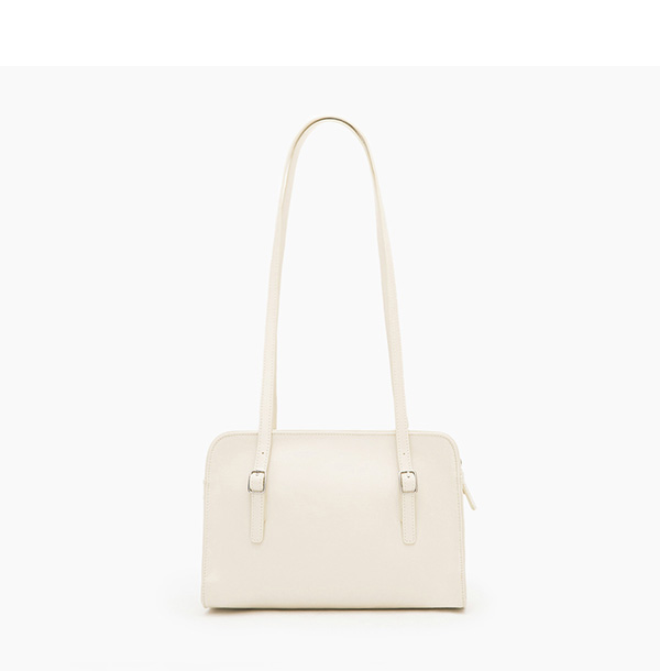 Shoulder Square Bag Beige