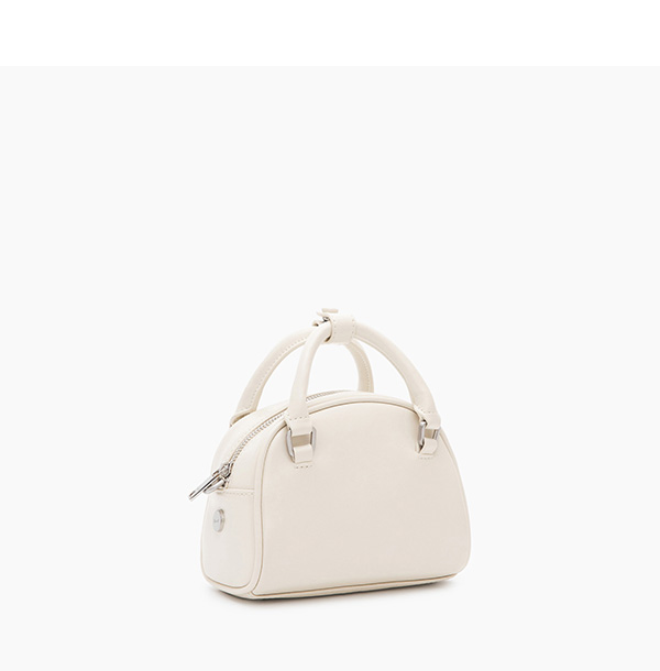 Small Boston Bag Beige