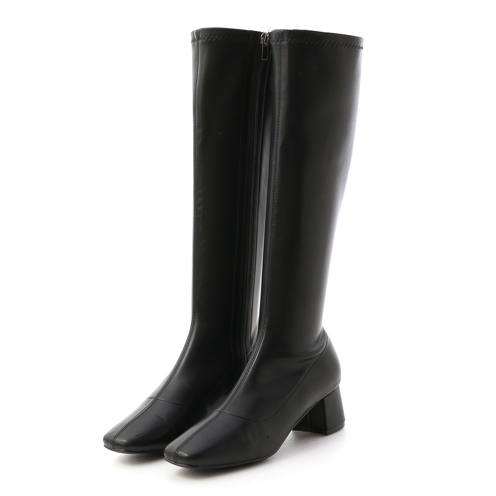 Classic Fitting High Boots Black