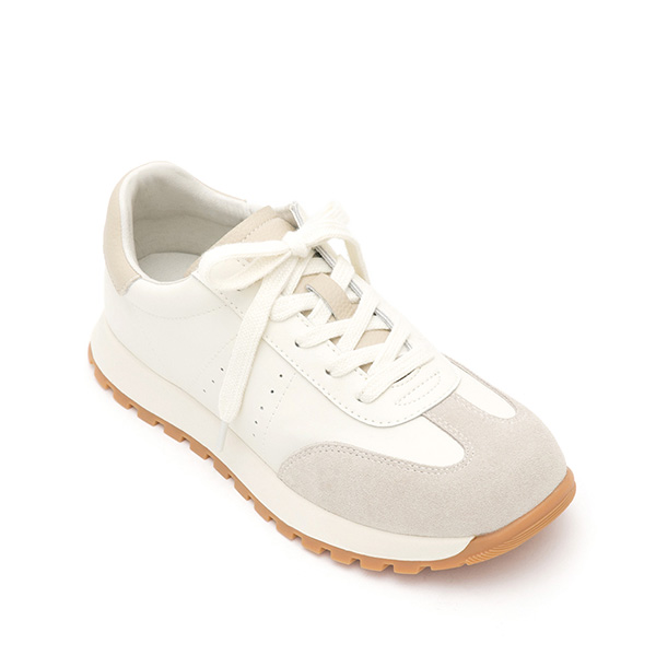 Versatile Genuine Leather Comfortable Casual Sneakers Pink