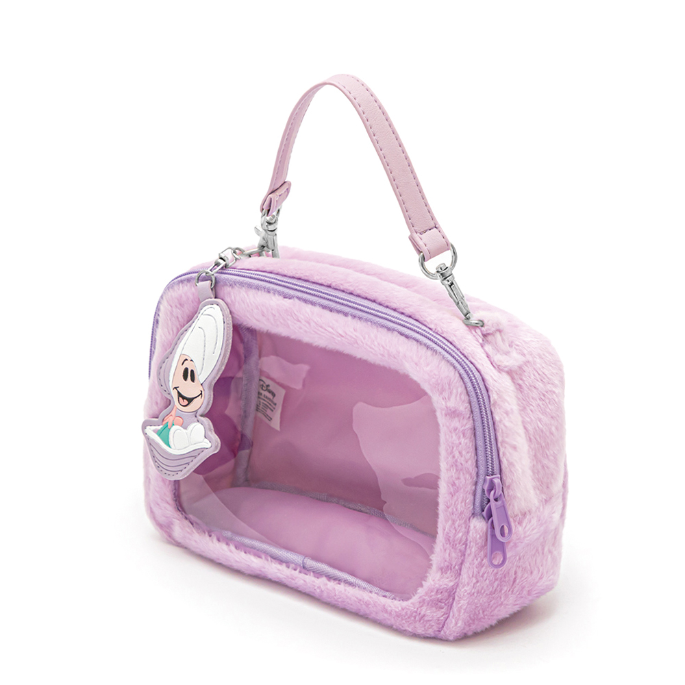 【Disney】牡蠣寶寶化妝包 紫