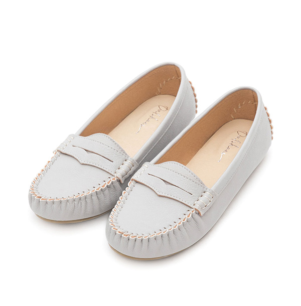 MIT Tassel Moccasin Loafers Grey