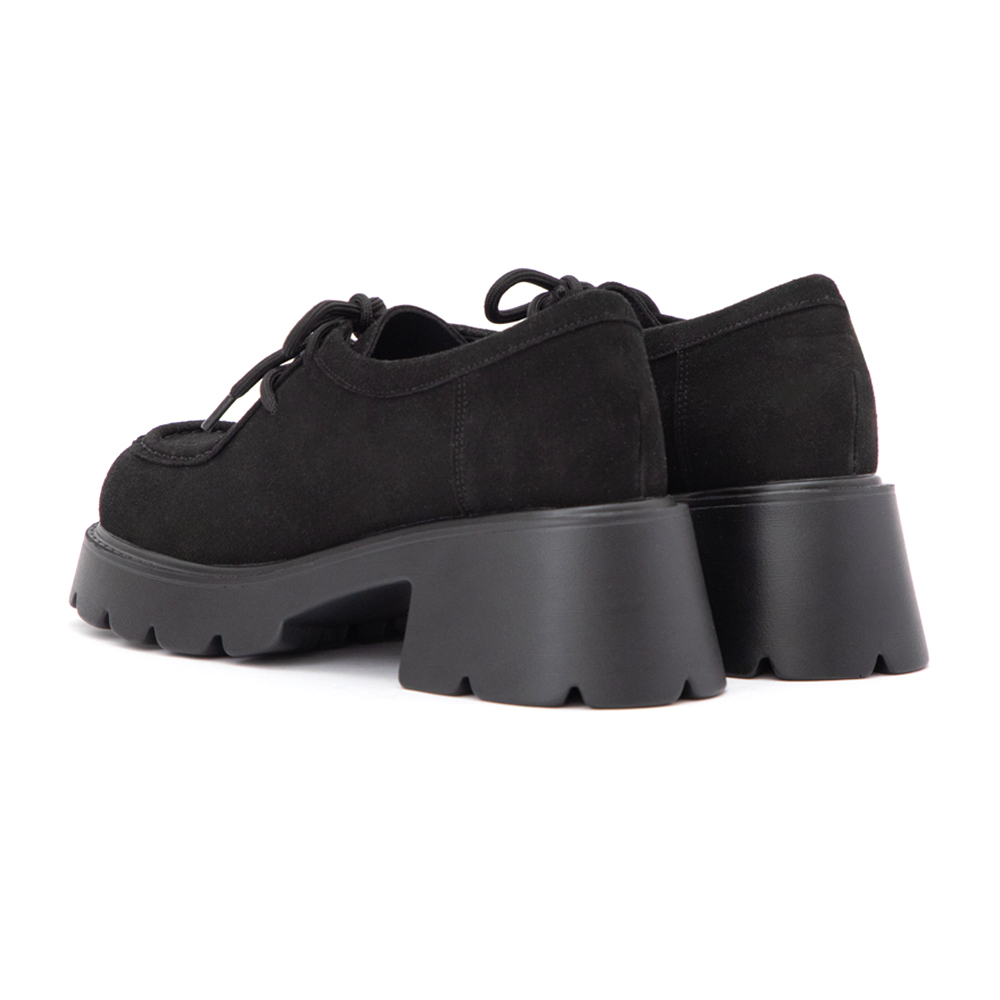 時光印記厚底輕量袋鼠鞋 黑色