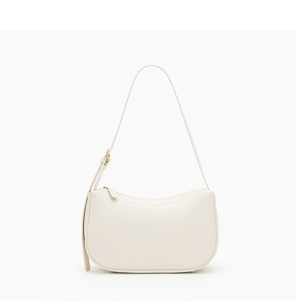 Minimalist Underarm Bag Beige