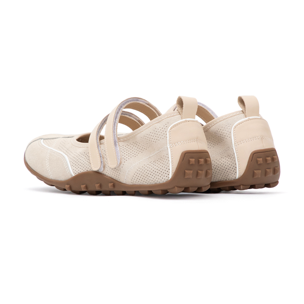 好穿Q彈雙帶機能瑪莉珍鞋 象牙白