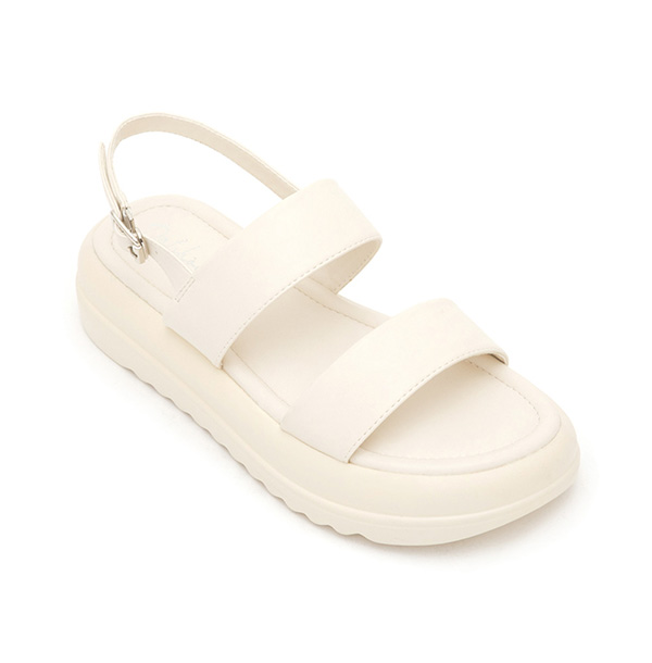 Lightweight One-Strap Sandals Beige