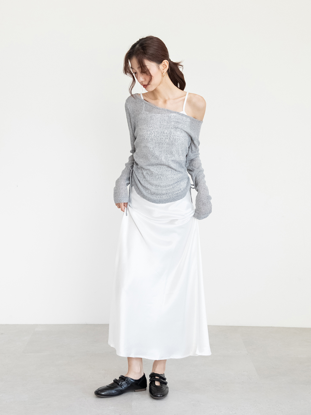 摩登混搭雙帶機能瑪莉珍鞋 黑色