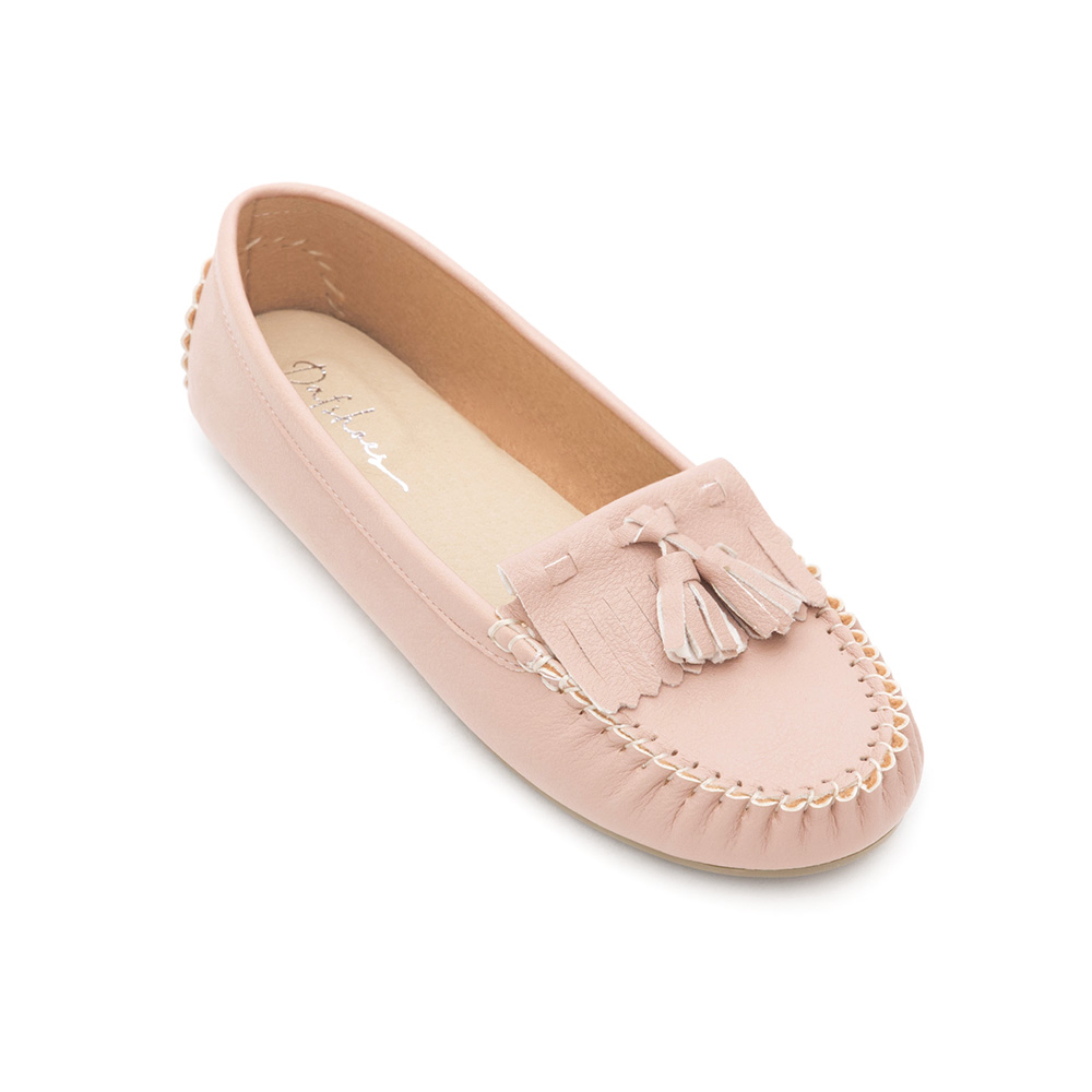 MIT Comfort Moccasin Loafers Nude pink