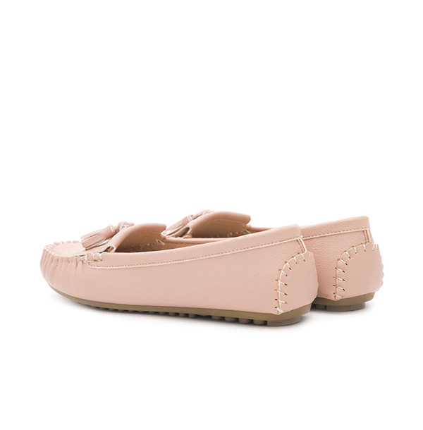 MIT Comfort Moccasin Loafers Nude pink