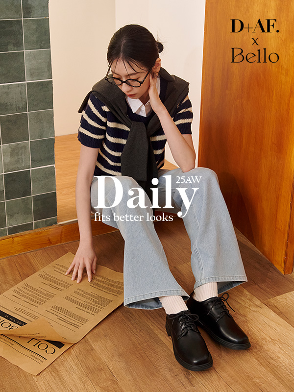 好搭宣言Q軟綁帶德比鞋 時尚黑