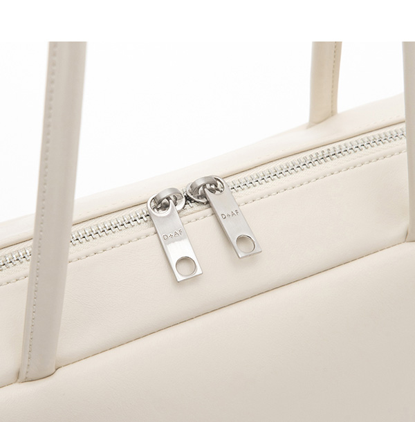 Square Shoulder Bag Beige