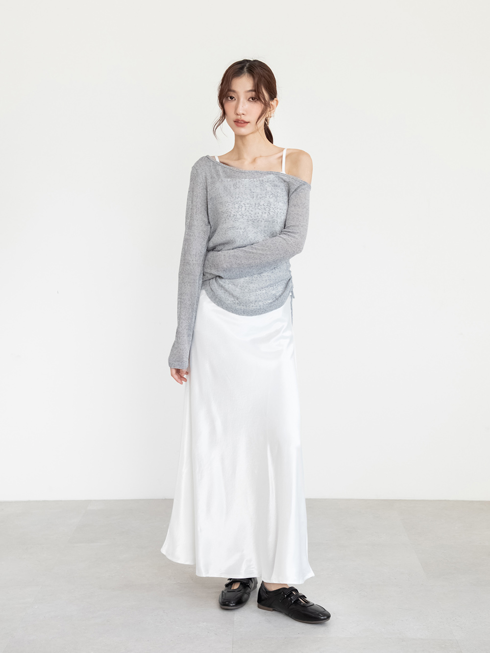 摩登混搭雙帶機能瑪莉珍鞋 黑色