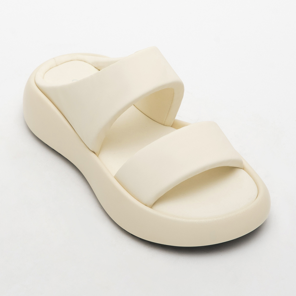 Soft Cushioned Sole Lightweight Sandals Vanilla