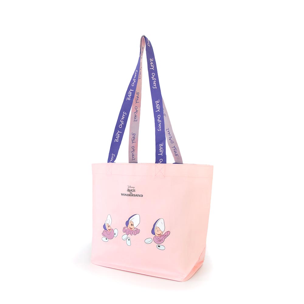 【Disney】牡蠣寶寶購物袋 粉