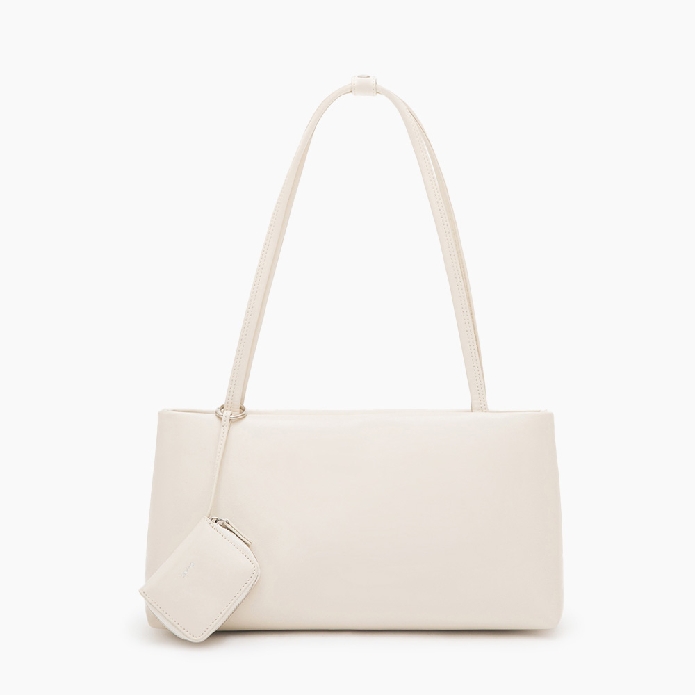 Minimalism Shoulder Bag Beige