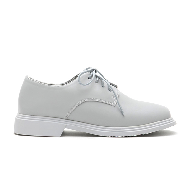 Soft Lace-Up Derby Shoes Glacier Blue