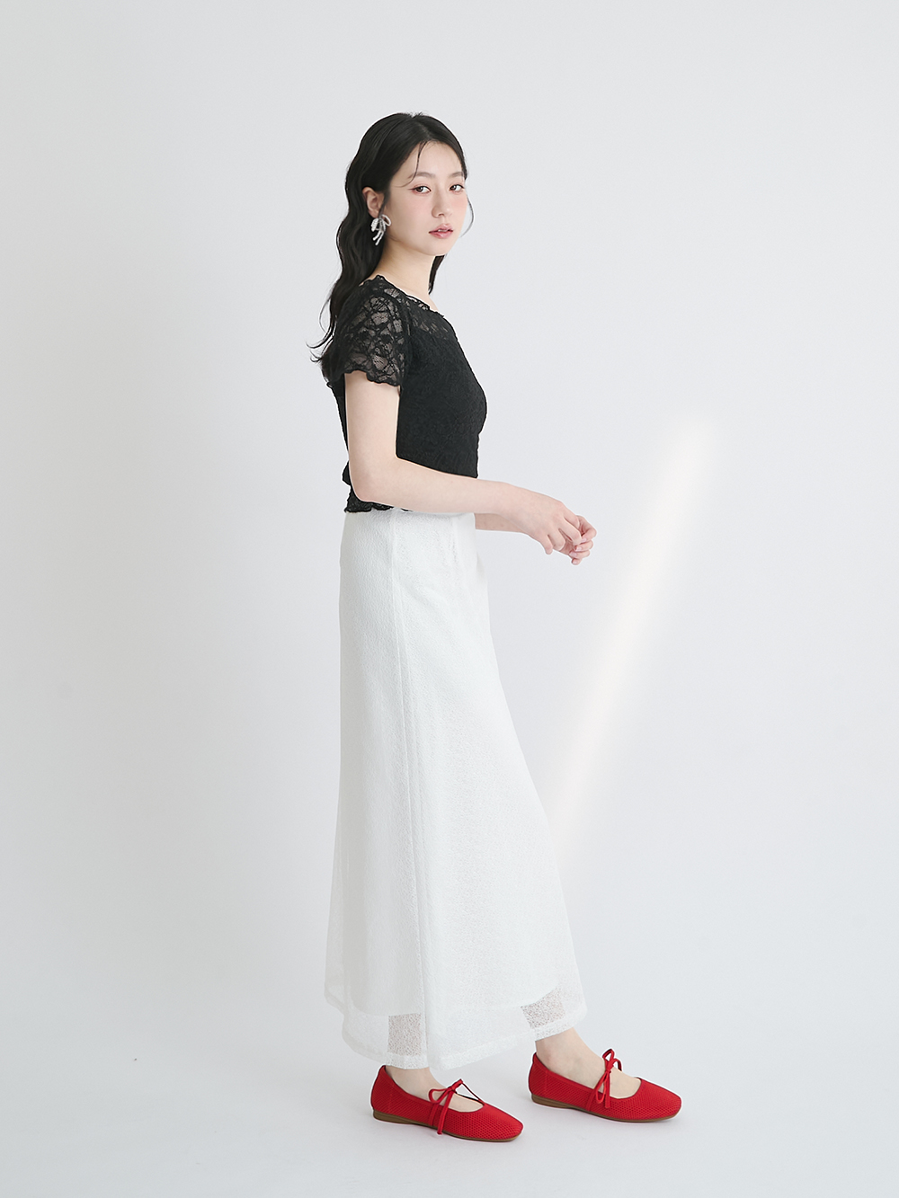 【3D零感雲織鞋】綁帶方頭瑪莉珍鞋 熱戀紅