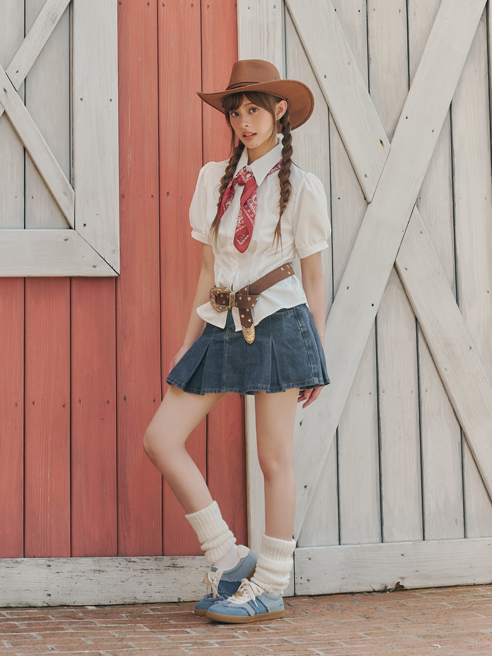 【Toy Story】胡迪款牛仔德訓鞋 牛仔藍