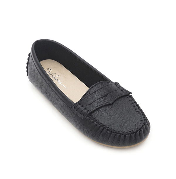 MIT Tassel Moccasin Loafers Black