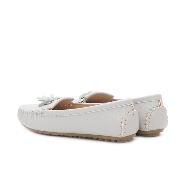 MIT Comfort Moccasin Loafers Grey