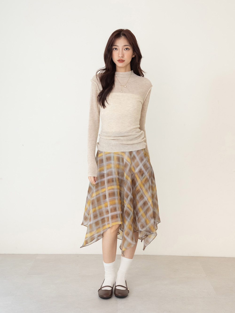 圓頭學院平底瑪莉珍娃娃鞋 咖啡色