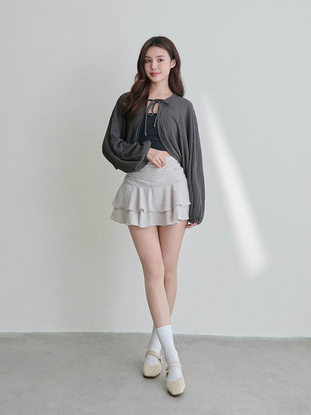 【3D零感雲織鞋】雙帶方頭瑪莉珍鞋 香草米