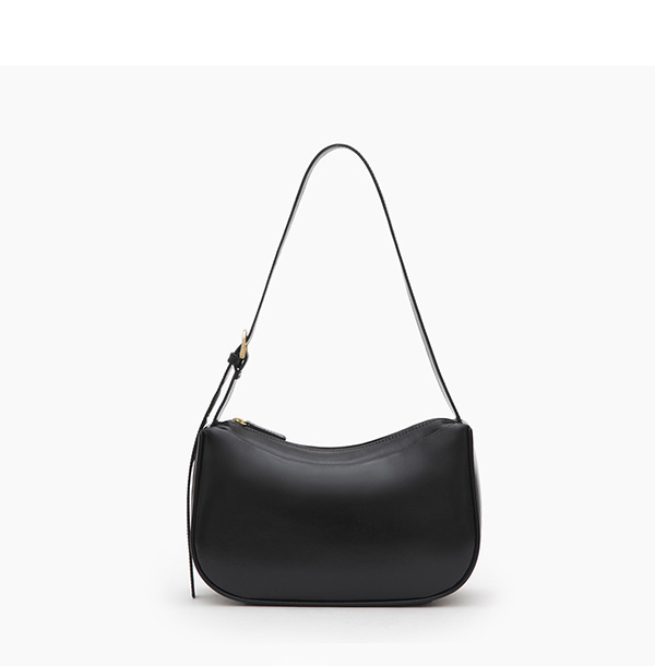 Minimalist Underarm Bag Black