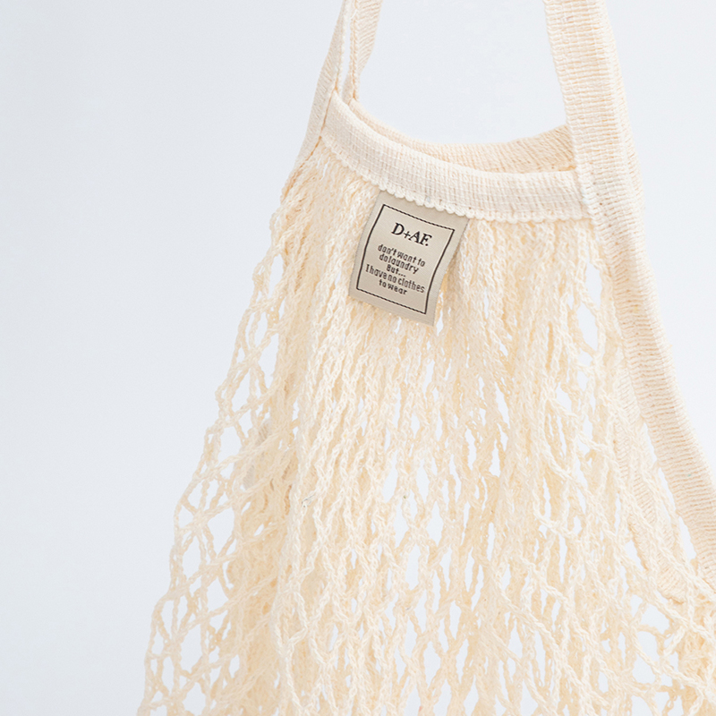 D+AF 品牌雲織包 人氣米白