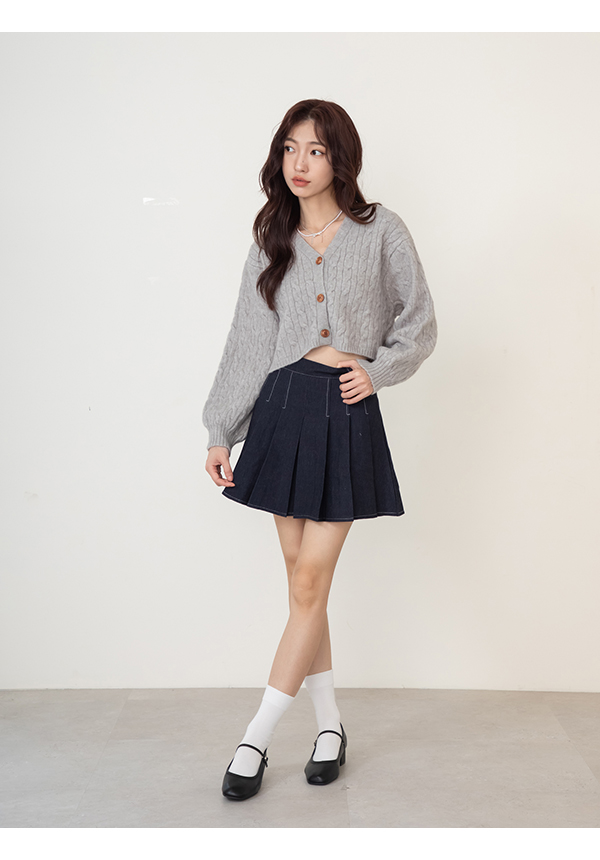 甜蜜蜜方頭氣質粗跟瑪莉珍鞋 黑色