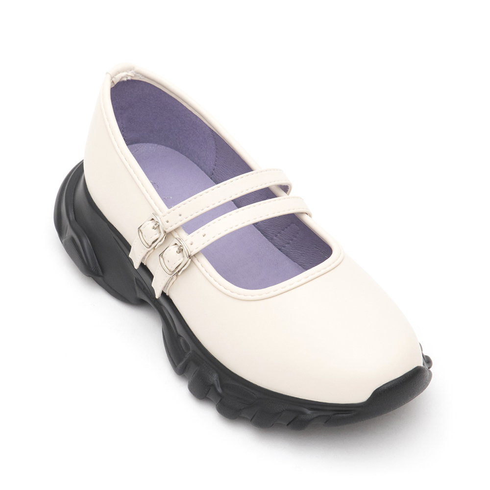 Mary Jane Functional Ballet Flats 米