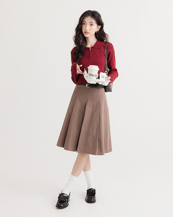 D+AF 春夏約會通勤穿搭：校花指定小蝴蝶結中跟樂福鞋。搭配白襪微甜不幼稚，中跟自然拉長比例，誰穿誰顯瘦，美得毫不費力的時髦神鞋。