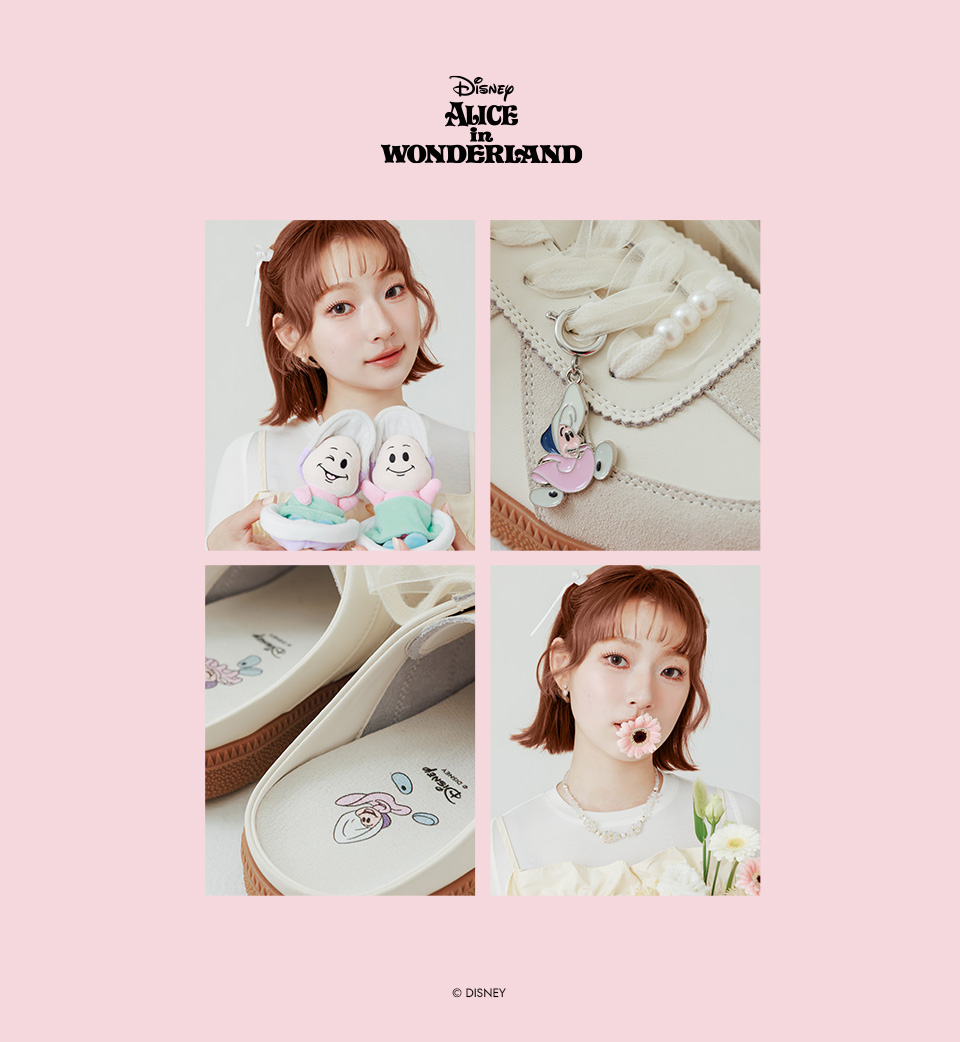 D+AF 官方網站：迪士尼授權系列牡蠣寶寶真皮德訓穆勒鞋。嚴選牛皮與麂皮交織層次，真皮柔軟透氣、柔軟不將就，打造好穿一直穿的舒適感。穿脫快速省時的懶人鞋設計，搭配療癒牡蠣寶寶吊飾與 34-44 齊全尺碼，開啟時髦又療癒的日常通勤步伐。