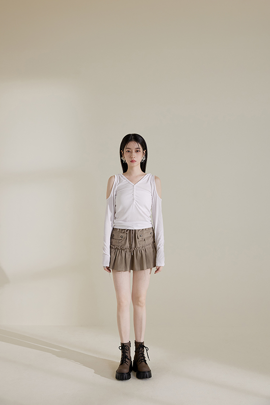 厚底綁帶馬汀靴穿搭推薦 獨特升級.升級版鋸齒厚底綁帶短靴