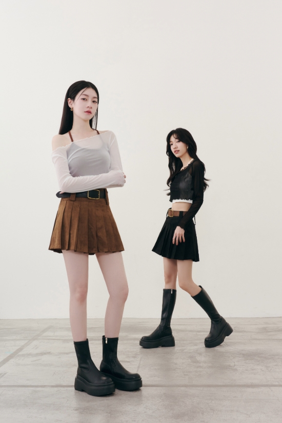 D+AF肉肉女孩短靴穿搭推薦 勁辣寶貝.Plus級加厚鬆糕底瘦瘦短靴