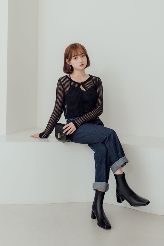 細長腿適合的靴款穿搭 瘦瘦襪靴穿搭