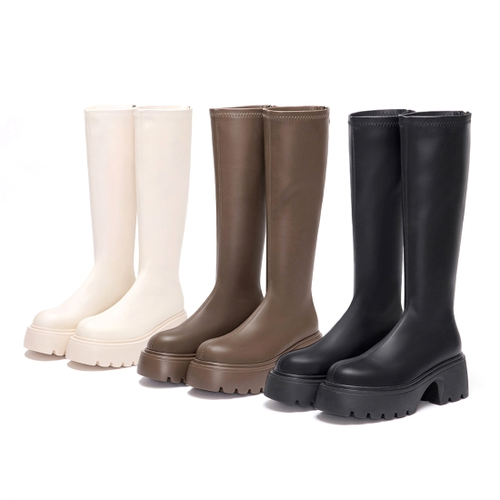 D+AF身高160～167cm的女孩推薦靴款 超強魅力．輕量波浪底瘦瘦長靴