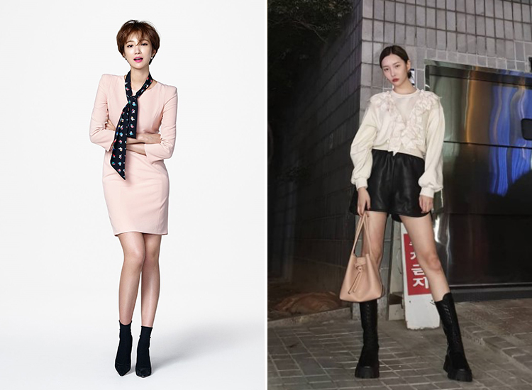 D+AF身高168cm以上的高挑女孩推薦靴款：任何靴款都適合 圖片來源：Pinterest