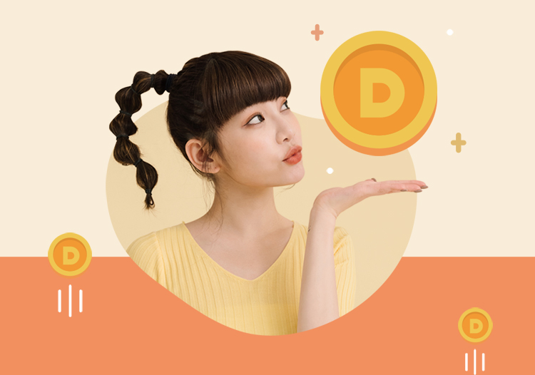 為了支持D+AF忠實會員所推出的D幣回饋制度，快來一起收集D幣！D幣是什麼?如何獲得D幣?就讓小編告訴你，輕鬆累積D幣回饋！買越多賺越多