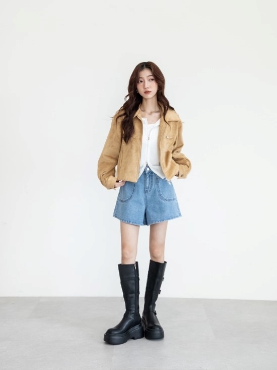 寬筒靴穿搭推薦 D+AF 霸氣登場Plus級釦環加厚底釦環長靴 機車靴 騎士靴 女鞋流行趨勢